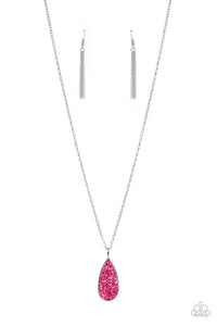 Paparazzi Jewelry Necklace Daily Dose of Sparkle Pink