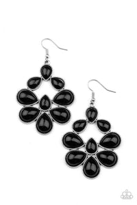 Paparazzi Jewelry Earrings In Crowd Couture - Black