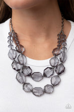 Load image into Gallery viewer, Paparazzi Jewelry Necklace Icy Illumination - Black