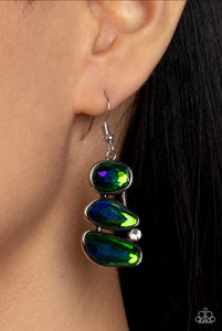 Paparazzi Jewelry Earrings Gem Galaxy - Blue