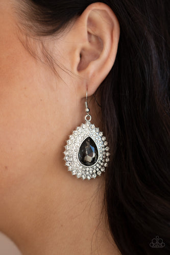 Paparazzi Jewelry Earrings Exquisitely Explosive - Silver