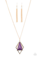 Load image into Gallery viewer, Paparazzi Jewelry Necklace Fiercely Inde-PENDANT - Purple