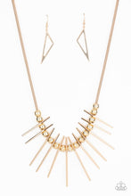 Load image into Gallery viewer, Paparazzi Jewelry Necklace Fully Charged - Gold