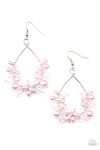 Paparazzi Jewelry Earrings Marina Banquet - Pink