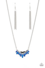 Load image into Gallery viewer, Paparazzi Jewelry Necklace Flash of Fringe - Blue