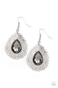 Paparazzi Jewelry Earrings Exquisitely Explosive - Silver