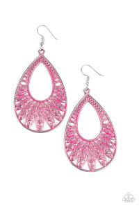 Paparazzi Jewelry Earrings Flamingo Flamenco - Pink