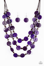 Load image into Gallery viewer, Paparazzi Jewelry Wooden Tiki Tango - Purple