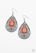 Load image into Gallery viewer, Paparazzi Jewelry Earrings Modern Garden - Orange