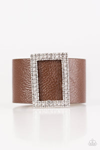 Paparazzi Jewelry Bracelet STUNNING For You - Brown