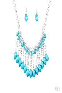 Paparazzi Jewelry Necklace Venturous Vibes - Blue