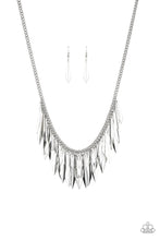 Load image into Gallery viewer, Paparazzi Jewelry Necklace The Thrill-Seeker - Silver
