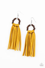 Load image into Gallery viewer, Paparazzi Jewelry Earrings Easy To PerSUEDE - Yellow