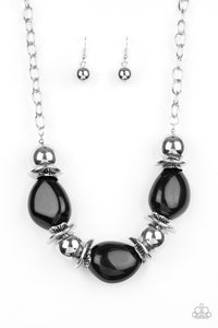 Paparazzi Jewelry Necklace Vivid Vibes - Black