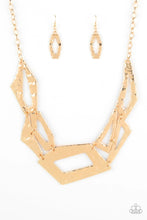 Load image into Gallery viewer, Paparazzi Jewelry Necklace Break The Mold - Gold