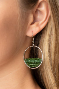 Paparazzi Jewelry Earrings Head-Over-Horizons - Yellow