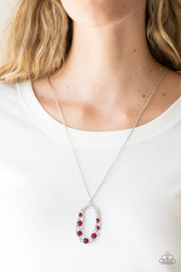 Paparazzi Jewelry Necklace Spotlight Social - Pink