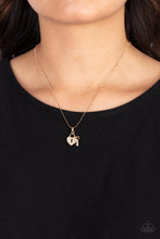 Load image into Gallery viewer, Paparazzi Jewelry Necklace You Hold My Heart - Gold