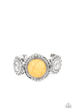Load image into Gallery viewer, Paparazzi Jewelry Bracelet Mojave Motif - Yellow