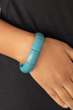 Load image into Gallery viewer, Paparazzi Jewelry Bracelet Peace Out - Blue