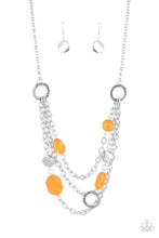 Load image into Gallery viewer, Paparazzi Jewelry Necklace Oceanside Spa - Orange