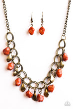 Load image into Gallery viewer, Paparazzi Jewelry Necklace Adventure Is Worthwhile/Walk With Nature - Orange