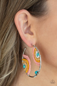 Paparazzi Jewelry Earrings Rainbow Horizons - Multi