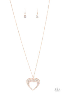 Paparazzi Jewelry Necklace Cupid Charisma - Copper