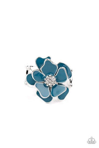 Paparazzi Jewelry Ring Hibiscus Holiday - Blue