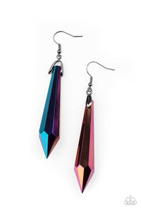 Paparazzi Jewelry Earrings Sharp Dressed DIVA - Multi