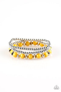 Paparazzi Jewelry Bracelet Epic Escape - Yellow