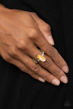 Load image into Gallery viewer, Paparazzi Jewelry Ring Stellar Sensation - Yellow