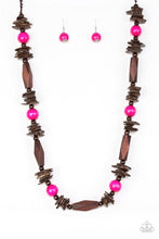 Load image into Gallery viewer, Paparazzi Jewelry Wooden Cozumel Coast - Pink
