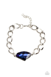 Paparazzi Jewelry Bracelet Galactic Grunge - Blue