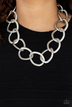 Load image into Gallery viewer, Paparazzi Jewelry Necklace Industrial Intimidation - Silver