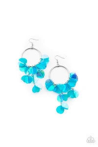 Paparazzi Jewelry Earrings Holographic Hype - Blue