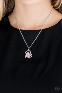 Paparazzi Jewelry Necklace Love of My Life - Pink