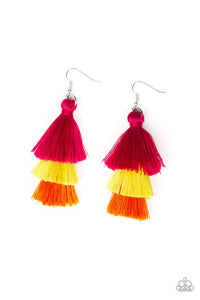 Paparazzi Jewelry Earrings Hold On To Your Tassel!