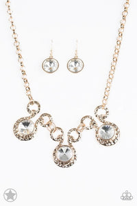 Paparazzi Jewelry Necklace Hypnotized - Gold