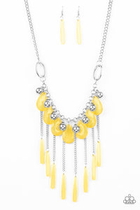 Paparazzi Jewelry Necklace Roaring Riviera - Yellow