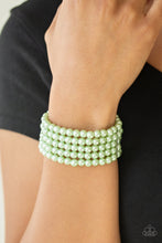 Load image into Gallery viewer, Paparazzi Jewelry Bracelet Pearl Bliss - Green