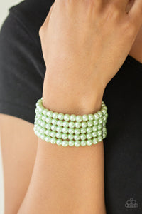 Paparazzi Jewelry Bracelet Pearl Bliss - Green