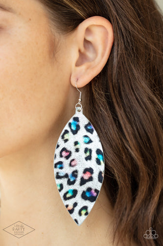 Paparazzi Jewelry Earrings Once a CHEETAH, Always a CHEETAH - Multi