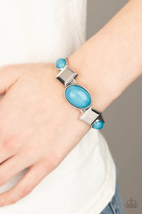 Paparazzi Jewelry Bracelet Abstract Appeal - Blue