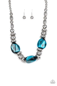 Paparazzi Jewelry Necklace Colorfully Confident - Blue