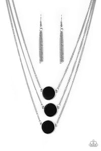 Paparazzi Jewelry Necklace CEO of Chic - Black
