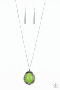 Paparazzi Jewelry Necklace Chroma Courageous - Green
