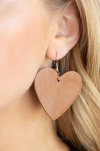 Paparazzi Jewelry Earrings Country Crush - Brown