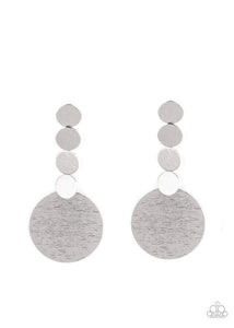Paparazzi Jewelry Earrings Idolized Illumination - Silver