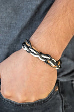 Load image into Gallery viewer, Paparazzi Jewelry Men Mountain Quest - Black